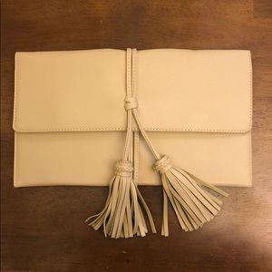 Lulus Beige Clutch Purse